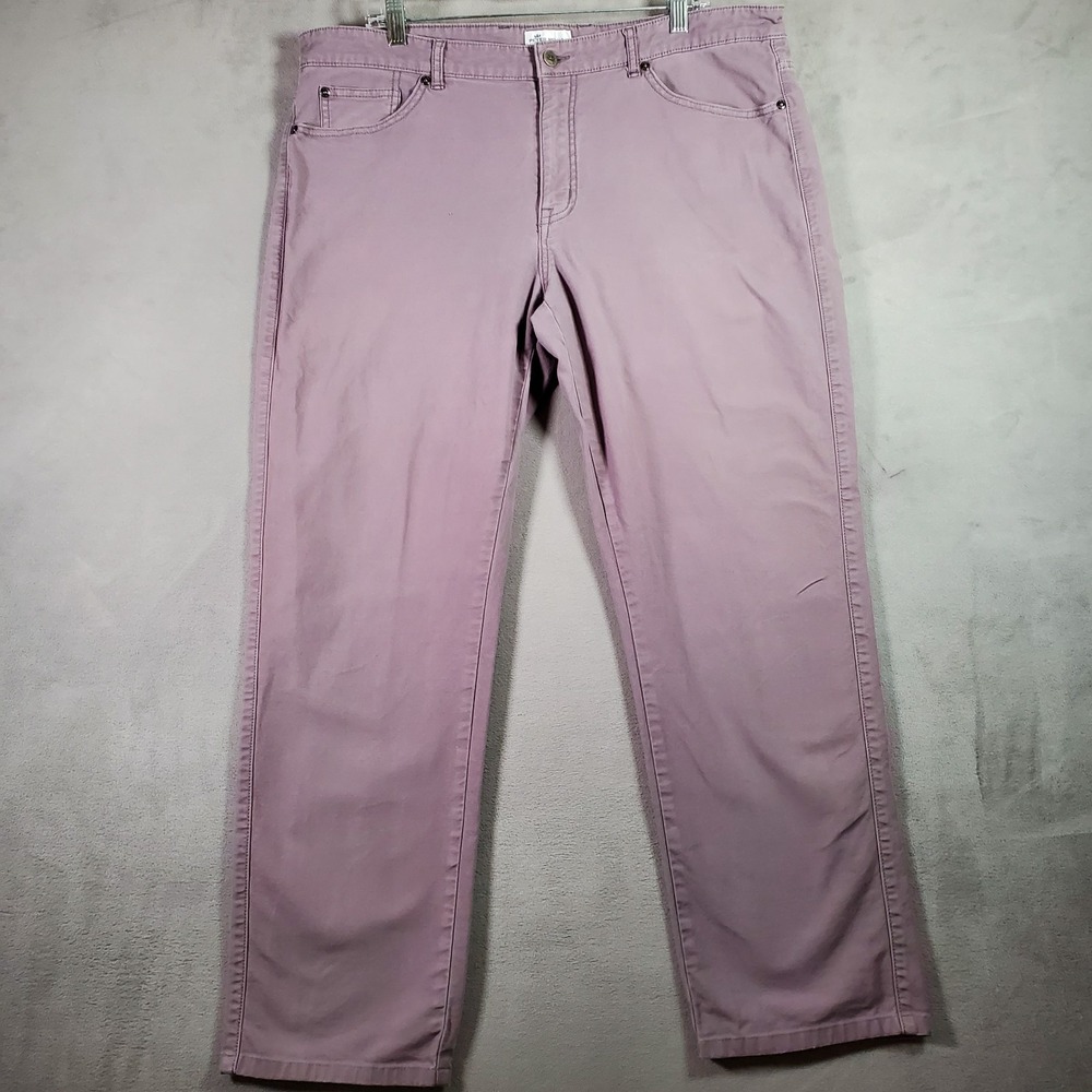 Peter Millar Pants 38x28 Purple Lilac Frost Five‎ Pocket Stretch Classic Preppy